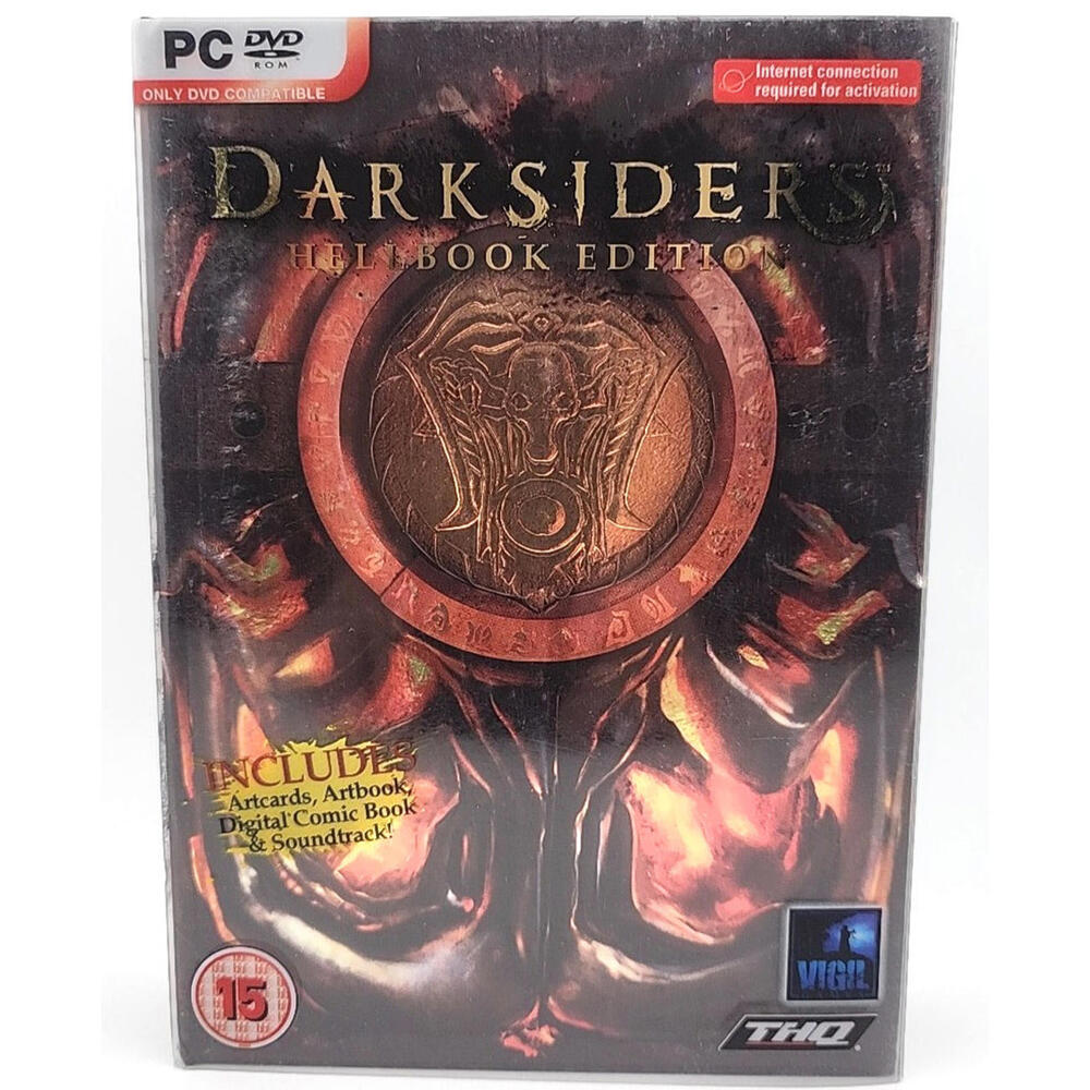 Darksiders Hellbook Edition – PC Game & Art Book & Soundtrack – Limited Edition